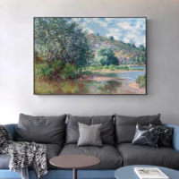 Wall art - Claud Monet Landscape - Canvas Prints - Poster Prints - Image 4