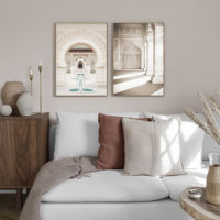 Wall art - Hassan Mosque II 2 sets- Canvas Prints- Poster Prints