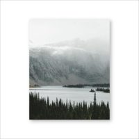Wall Art prints -Misty Mountain Forest Lake 3 sets - Poster Prints -Canvas Prints - Image 3