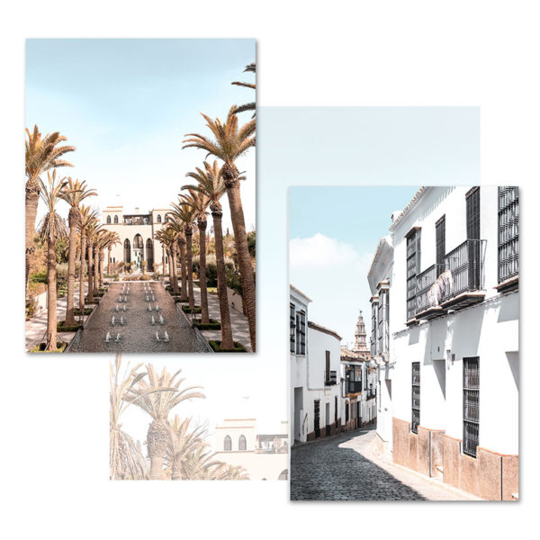 Wall art - Modern Architecture 2 sets- Canvas Prints- Poster Prints - Image 2