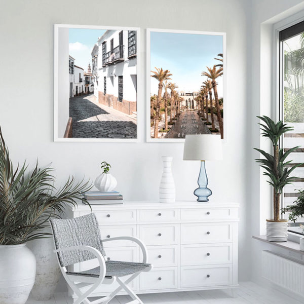 Wall art - Modern Architecture 2 sets- Canvas Prints- Poster Prints - Image 3