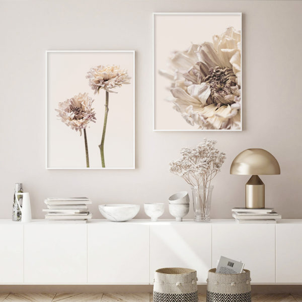 Wall art - Modern Dried Blooming Flower II- Canvas Prints - Poster Prints - Image 3