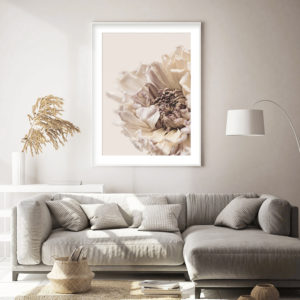 Wall art - Modern Dried Blooming Flower II- Canvas Prints - Poster Prints