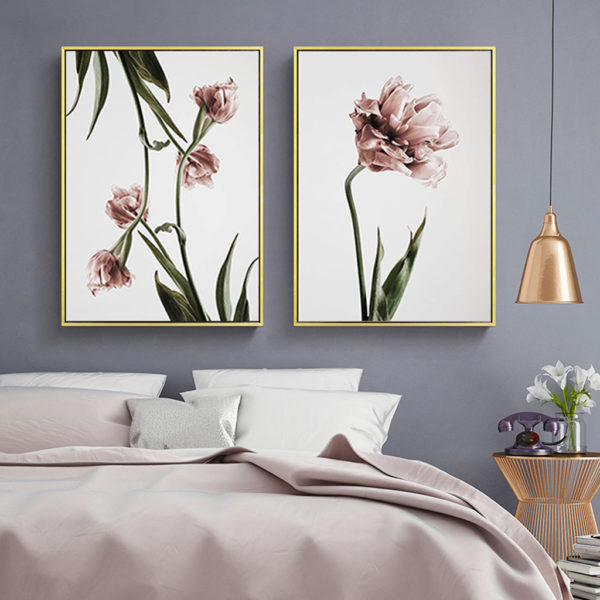 Wall Art - Tulip Flower 3 sets - Poster Prints -Canvas Prints - Image 5
