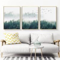 Wall Art prints -Mystical Forest 3 sets - Poster Prints -Canvas Prints - Image 2