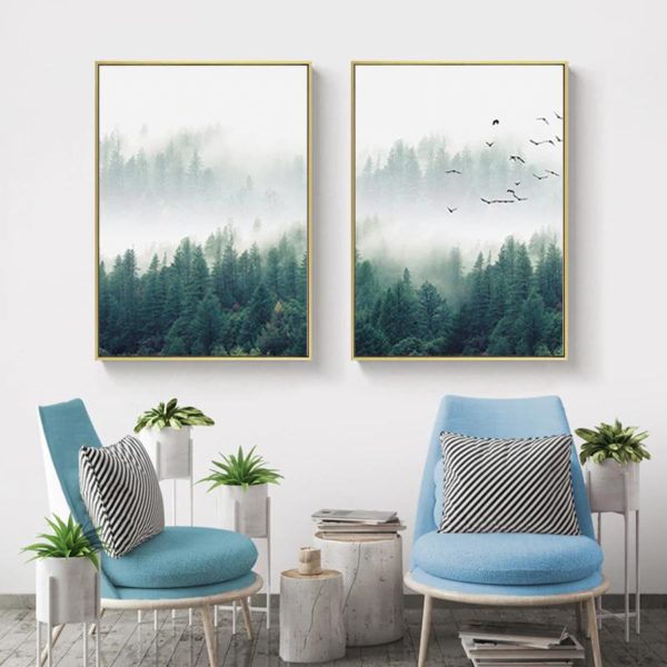 Wall Art prints -Mystical Forest 3 sets - Poster Prints -Canvas Prints - Image 5