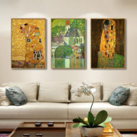 Wall Art prints - Artworks by Klimt 3 sets - Poster Prints -Canvas Prints - Image 2