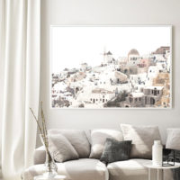 Wall art - Santorini Sunset - Canvas Prints - Poster Prints - Image 6