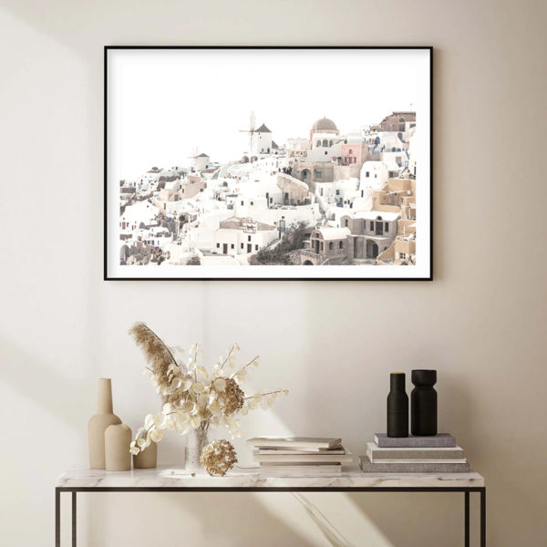 Wall art - Santorini Sunset - Canvas Prints - Poster Prints - Image 2
