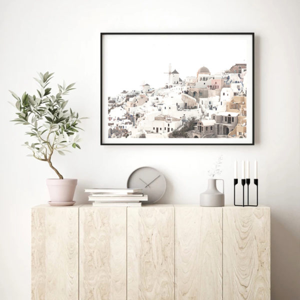 Wall art - Santorini Sunset - Canvas Prints - Poster Prints - Image 4