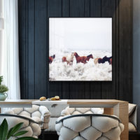 Wall Art -Winter Horseland 2 sets - Canvas Prints-Poster Prints - Image 5