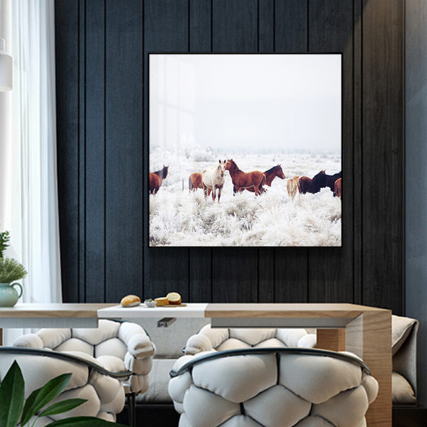 Wall Art -Winter Horseland 2 sets - Canvas Prints-Poster Prints - Image 5