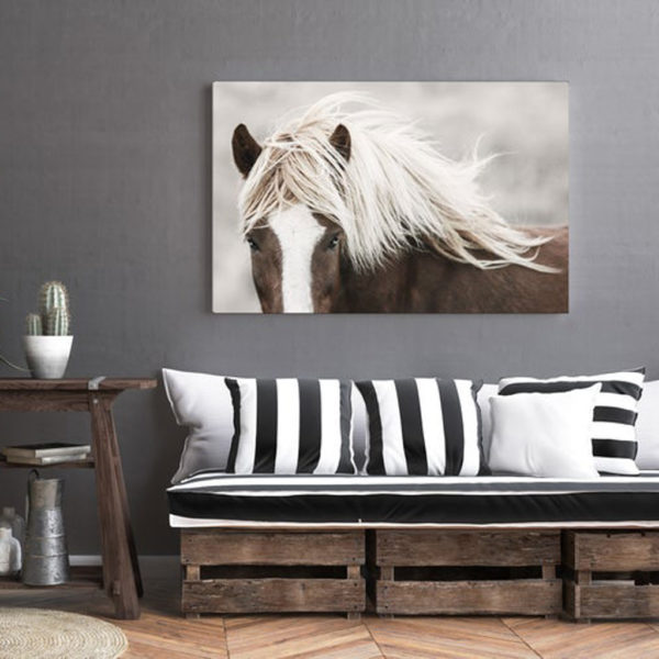 Wall art - Wild Horse - Canvas Prints - Poster Prints - Image 3