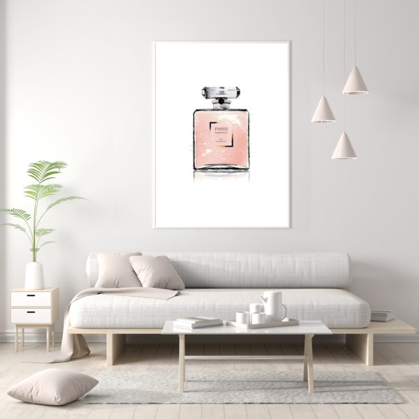 Wall art - Paris Perfume- Canvas Prints - Poster Prints