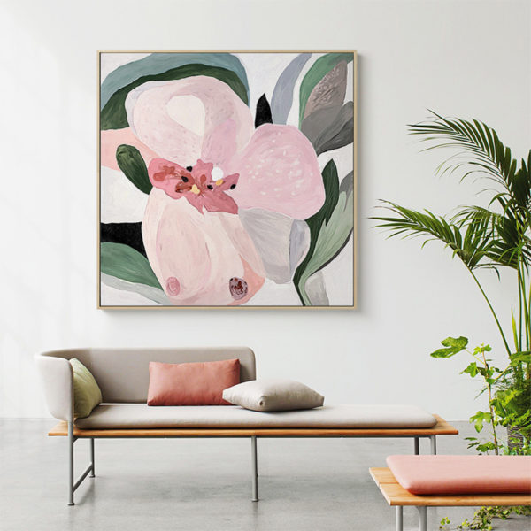 Wall Art - Floral Hand Painting Style - Canvas Prints-Poster Prints