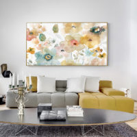 Wall Art – Floral Watercolor Style - Canvas Prints - Poster Prints