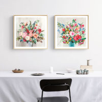 Wall Art -Grenada Floral A- Canvas Prints-Poster Prints - Image 3