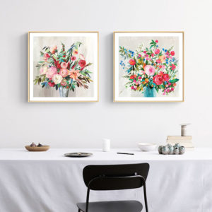 Wall Art - Grenada Flowers (2 sets)- Canvas Prints-Poster Prints