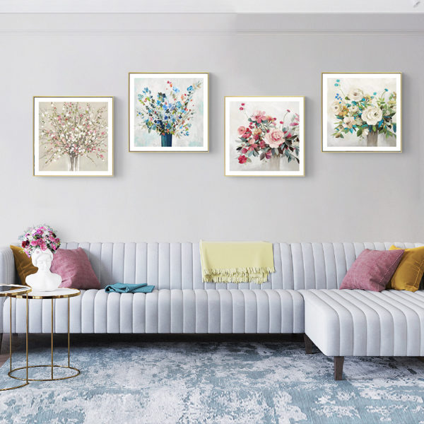 Wall Art -  White Hydrangea French Style - Canvas Prints-Poster Prints - Image 3