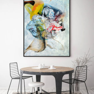 Wall art - Abstract Watercolor Series A - Canvas Prints - Poster Prints