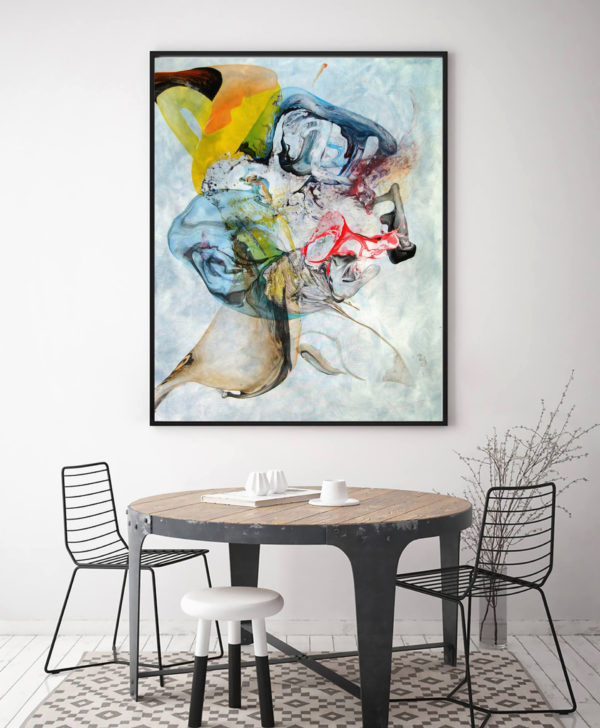 Wall art - Abstract Watercolor Series A - Canvas Prints - Poster Prints