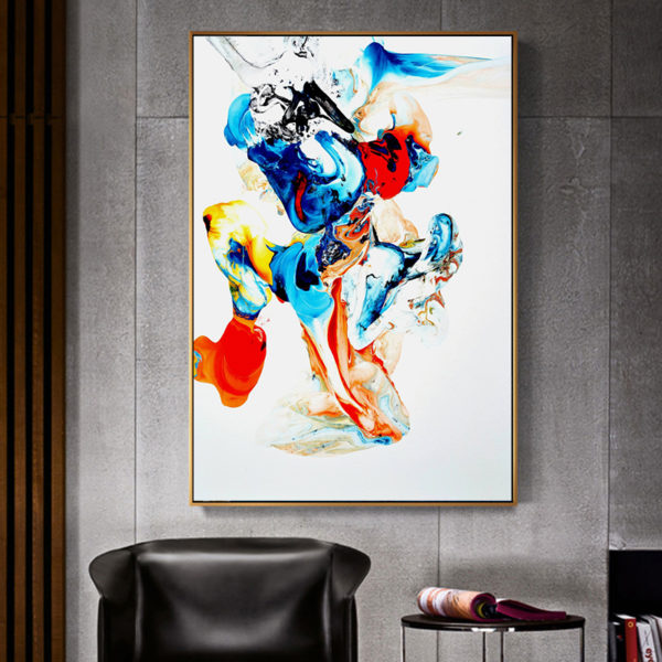 Wall art - Abstract Watercolor Series C- Canvas Prints - Poster Prints