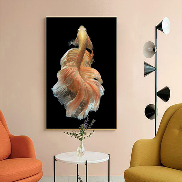 Wall Art - Siamese Fighting Fish III - Canvas Prints-Poster Prints