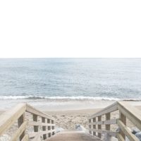 Wall art - Beach Stairs - Canvas Prints - Poster Prints - Image 2
