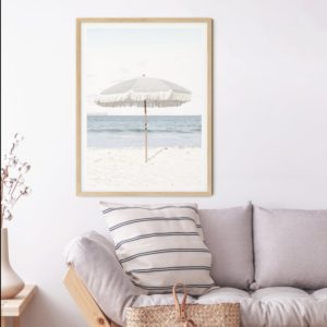 Wall art - Beach Umbrella - Canvas Prints - Poster Prints