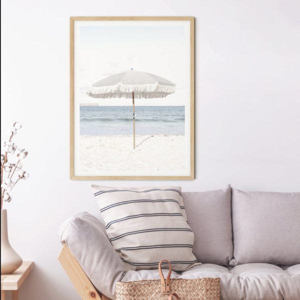 Wall art - Beach Umbrella - Canvas Prints - Poster Prints