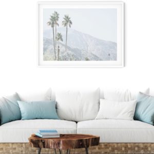 Wall art - California Palm Tree - Canvas Prints - Poster Prints