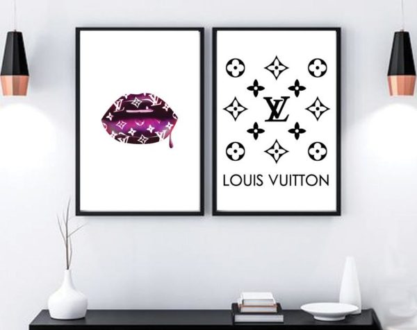 Wall art - Lip Fashion 2 sets- Canvas Prints- Poster Prints - Image 3