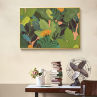 Botanical Art - Tropical Leaves - Canvas Prints-Poster Prints - Image 4