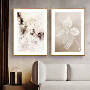 Wall art - Dried Flower 2 sets- Canvas Prints- Poster Prints