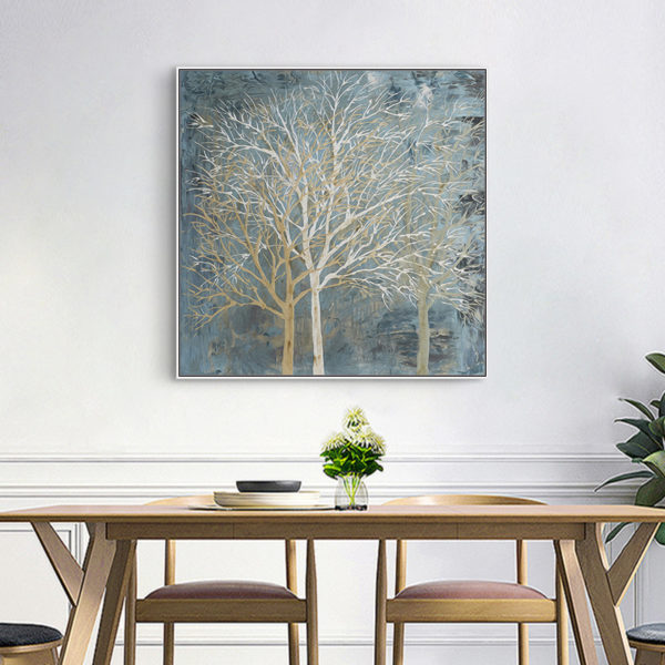 Wall Art - Forest In The Twilight Trees - Canvas Prints-Poster Prints - Image 2