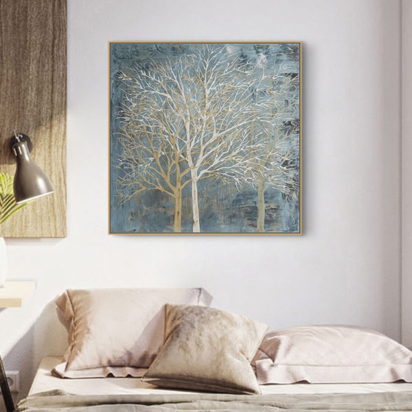 Wall Art - Forest In The Twilight Trees - Canvas Prints-Poster Prints - Image 3