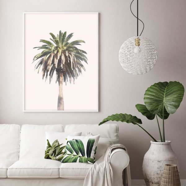 Wall art - California Palm Tree - Canvas Prints - Poster Prints