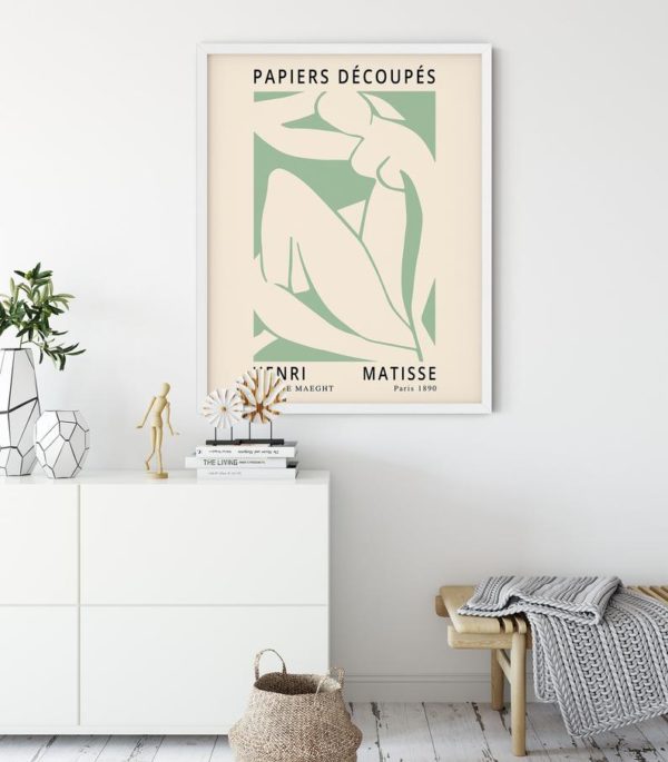Henri Matisse Wall Art (Green)