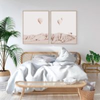 Wall art - Hot Air Balloon 2 sets- Canvas Prints- Poster Prints - Image 2