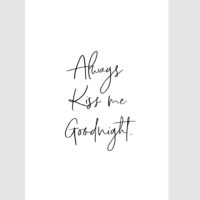 Wall art - Always Kiss 2 sets - Canvas Prints- Poster Prints - Image 2