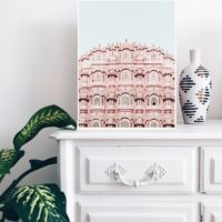 Wall art - Pink Building - Canvas prints- Poster prints - Image 3