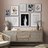 Wall Art - Line Art Women 3 sets - Poster Prints -Canvas Prints - Image 5