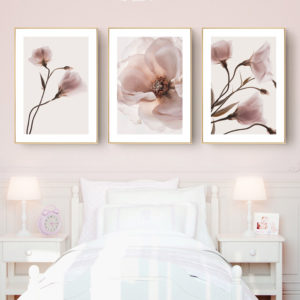 Wall Art - Garden Roses 3 sets - Poster Prints -Canvas Prints
