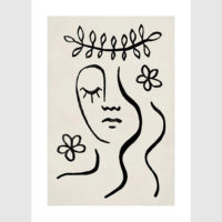 Wall Art - Flowers in your hair 3 sets - Poster Prints -Canvas Prints - Image 4
