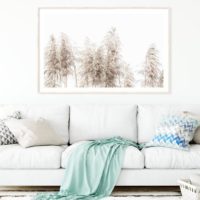 Wall Art - Pampas Grass - Canvas Print - Poster Print - Image 2