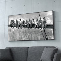 Wall Art - New York Lunch - Canvas Prints-Poster Prints - Image 2