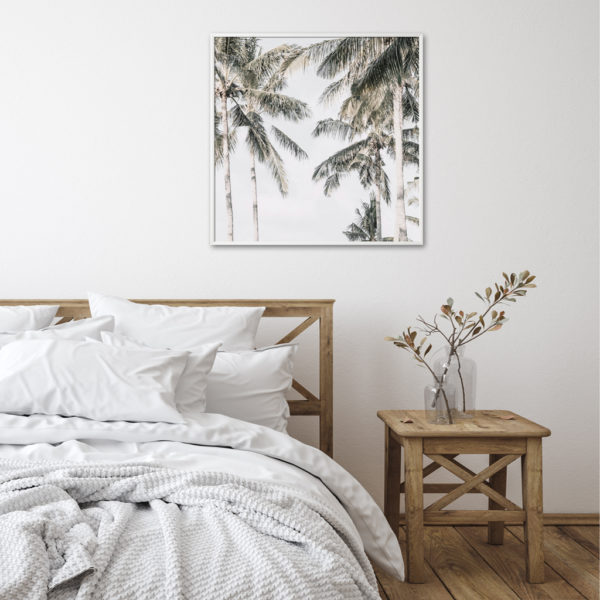 Wall Art - Palm Trees Square Size - Canvas Prints-Poster Prints