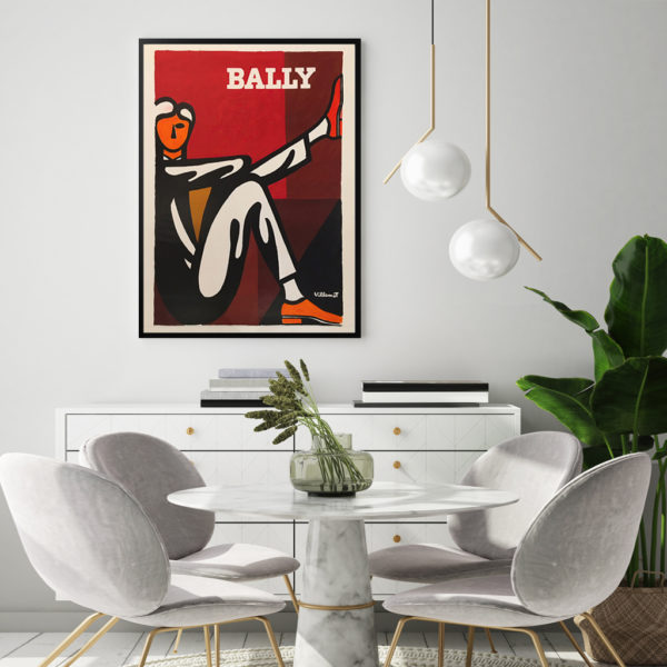Wall Art - Bally Man by Villemot - Canvas Prints-Poster Prints - Image 2