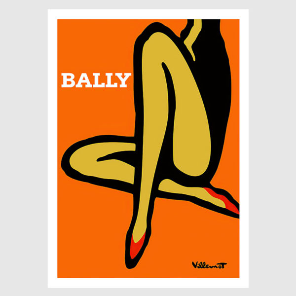 Wall Art - Bally Orange Legs - Canvas Prints-Poster Prints - Image 4