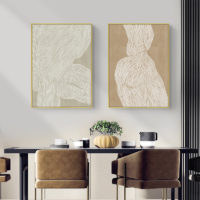 Wall art - Abstract Line 2 sets- Canvas Prints- Poster Prints